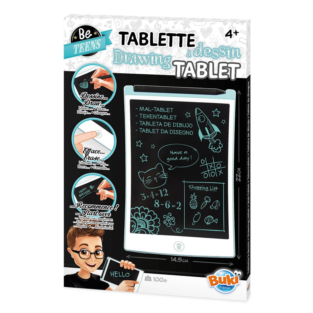Tablet de Desenho e Escrita LCD Buki