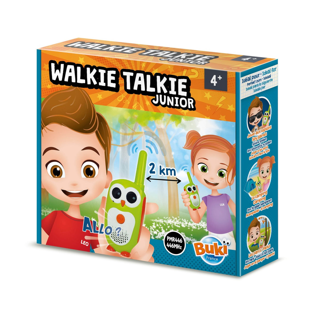 Walkie Talkie Júnior 2 km Buki