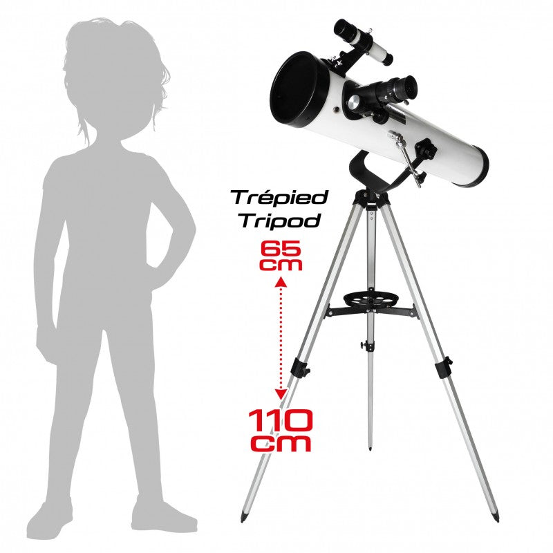 Telescópio | 110cm D.T.76mm 700mm X5