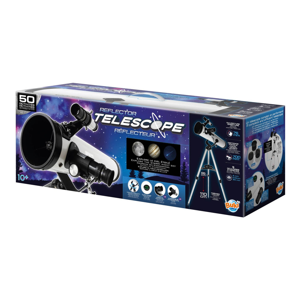 Telescópio Refletor 50 Atividades Buki