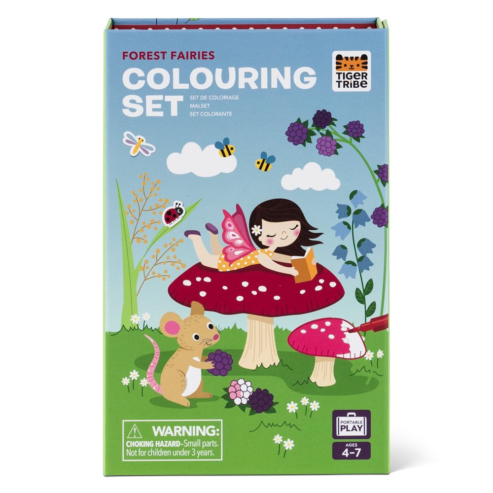 Set de Colorir Forest Fairies