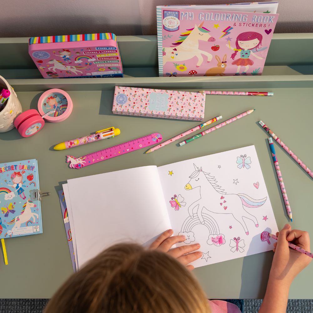Livro para Colorir | Rainbow Fairy