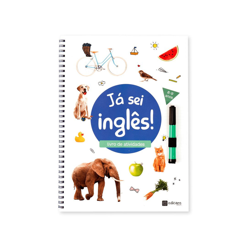 Já Sei Inglês | Livro de Atividades | 8 e 9 anos - Edicare - imagem 1