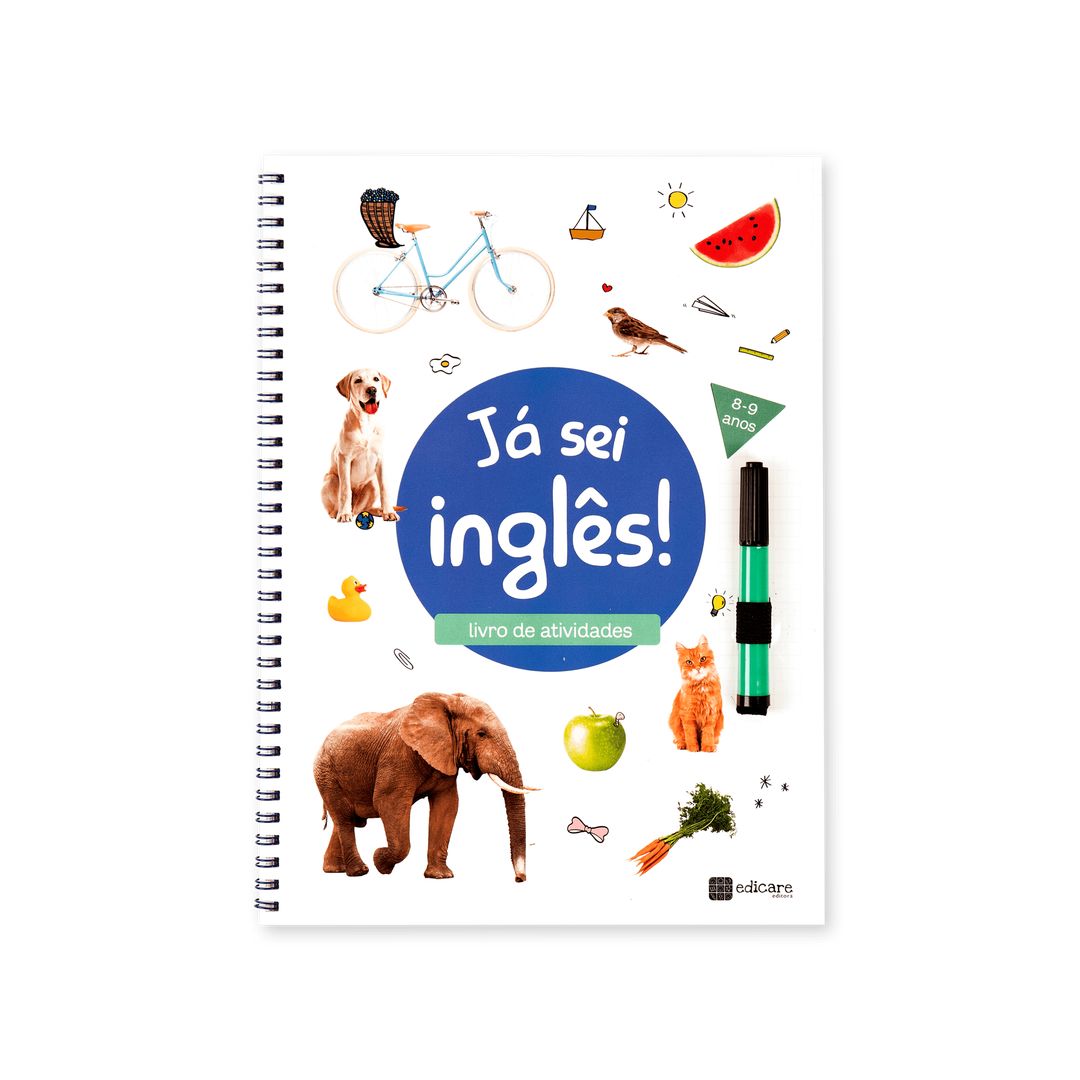 Já Sei Inglês | Livro de Atividades | 8 e 9 anos - Edicare - imagem 1