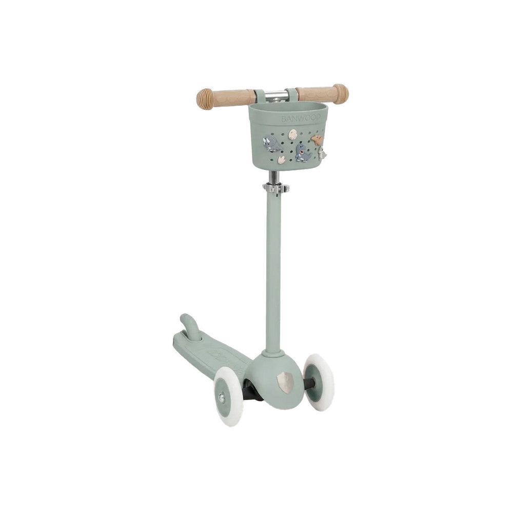 Trotinete Eco Olive com cesto Pin & Ride