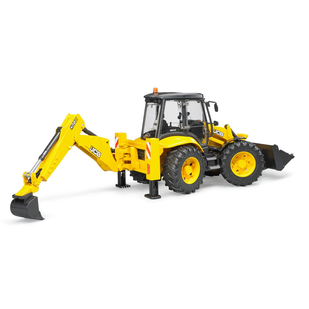 JCB 5CX com Pá Carregadora Traseira BRUDER