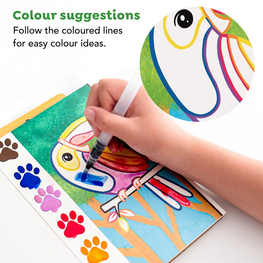 Paint A Picture Set Wild Animals