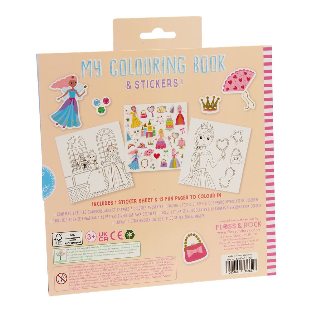 Livro para Colorir | Princesa