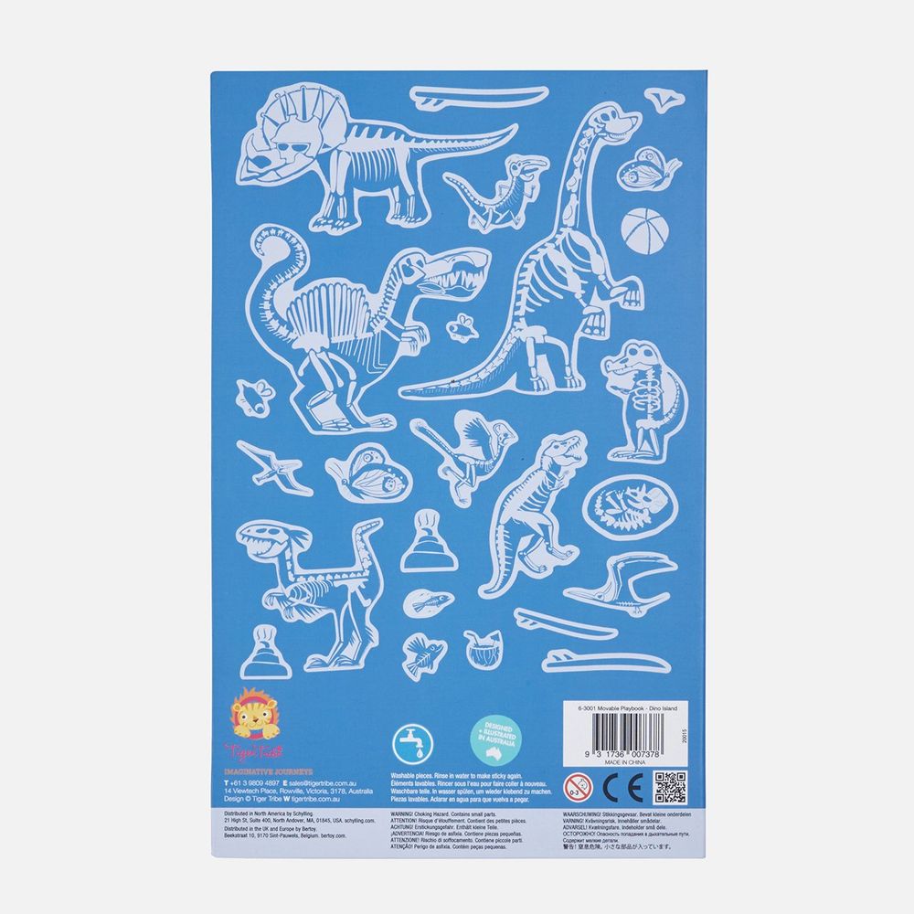 Movable Playbook Dino Island