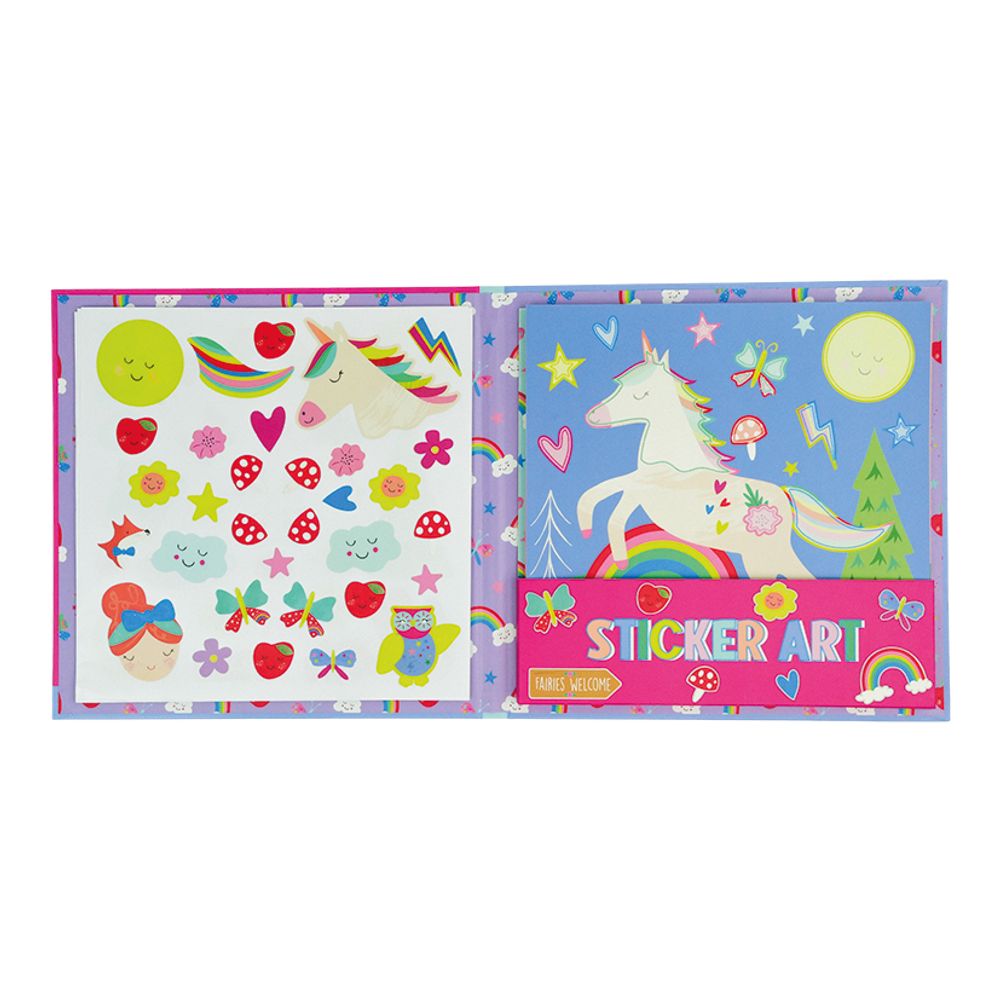 Sticker Art | Rainbow Fairy
