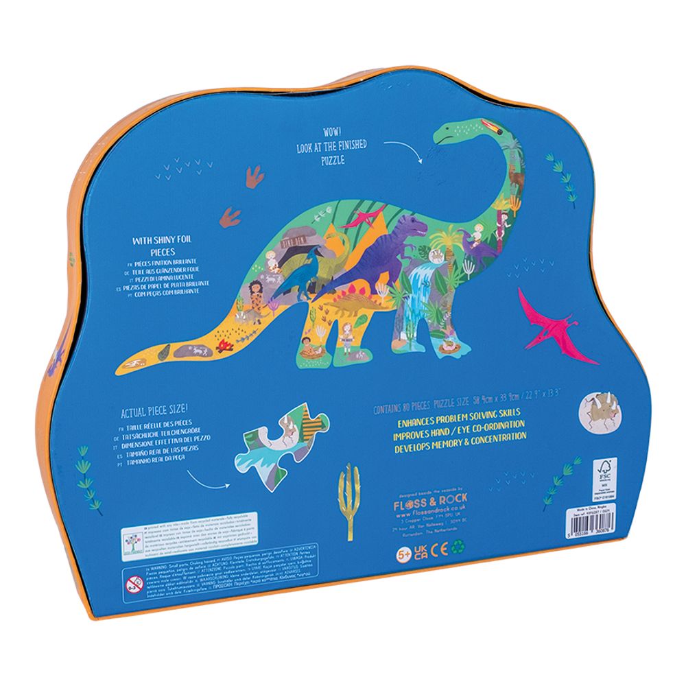 Puzzle | Dino | 80 Peças