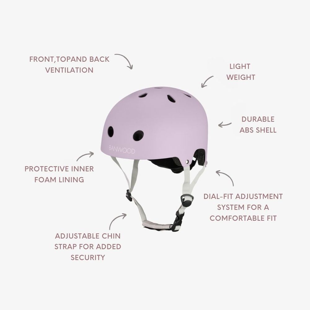 Capacete Eco Lavender