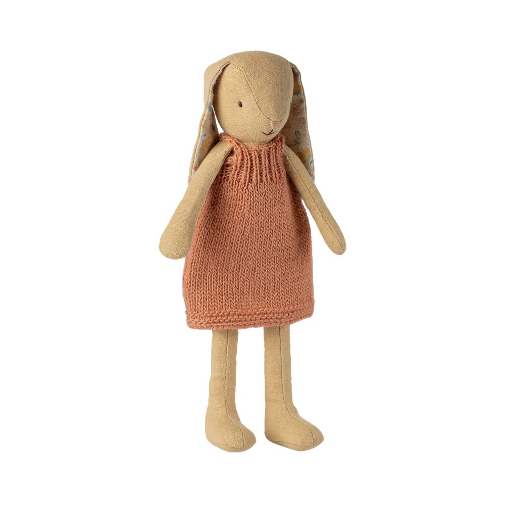 Coelha de peluche Tamanho 2 Amarelo Creme Maileg
