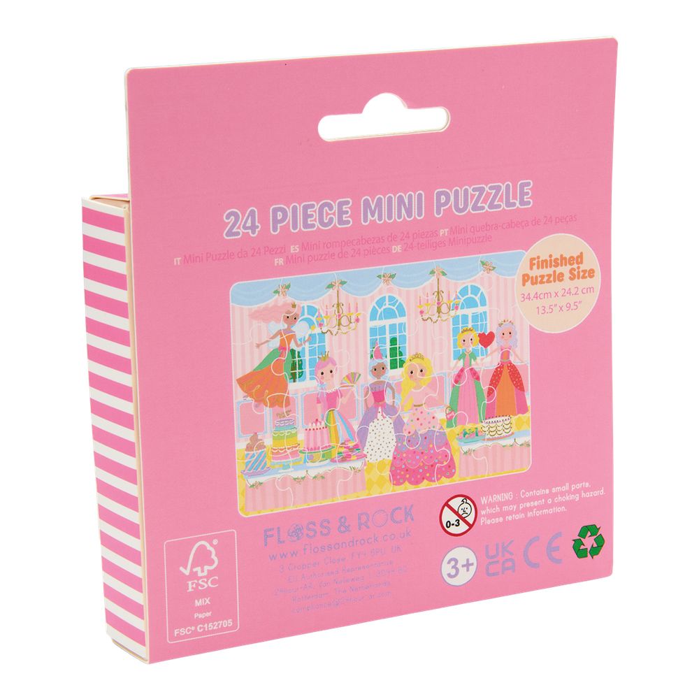 Mini Puzzle | 24 Peças | Princesa