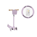Trotinete Eco Lavender com cesto Pin & Ride