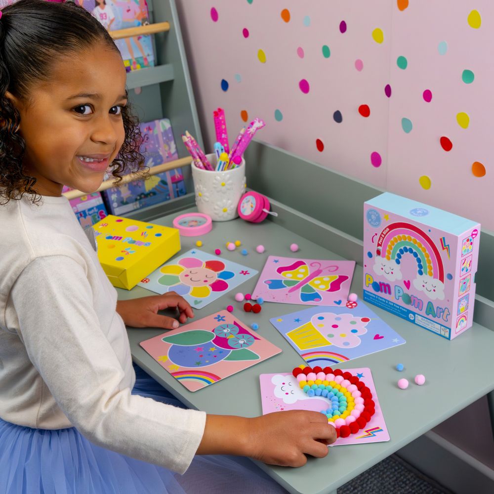 Arte com Pompons | Rainbow Fairy