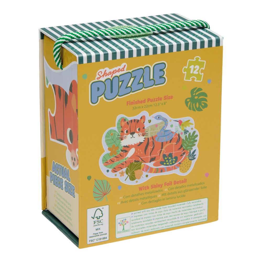 Puzzle | 12 Peças | Selva