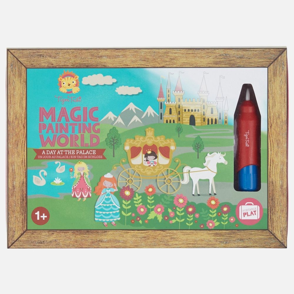 Mundo Mágico Pintura Água Um dia no palácio