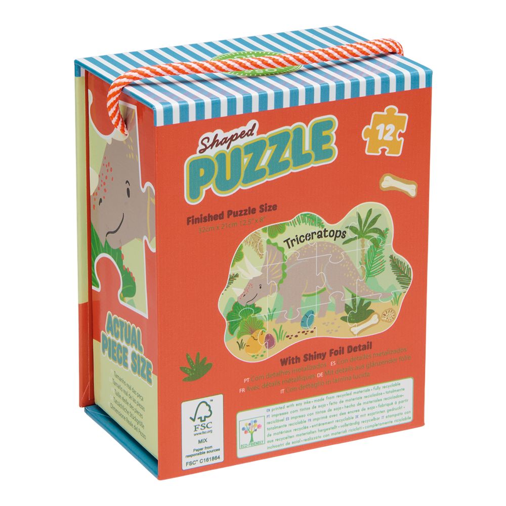 Puzzle | 12 Peças | Dino