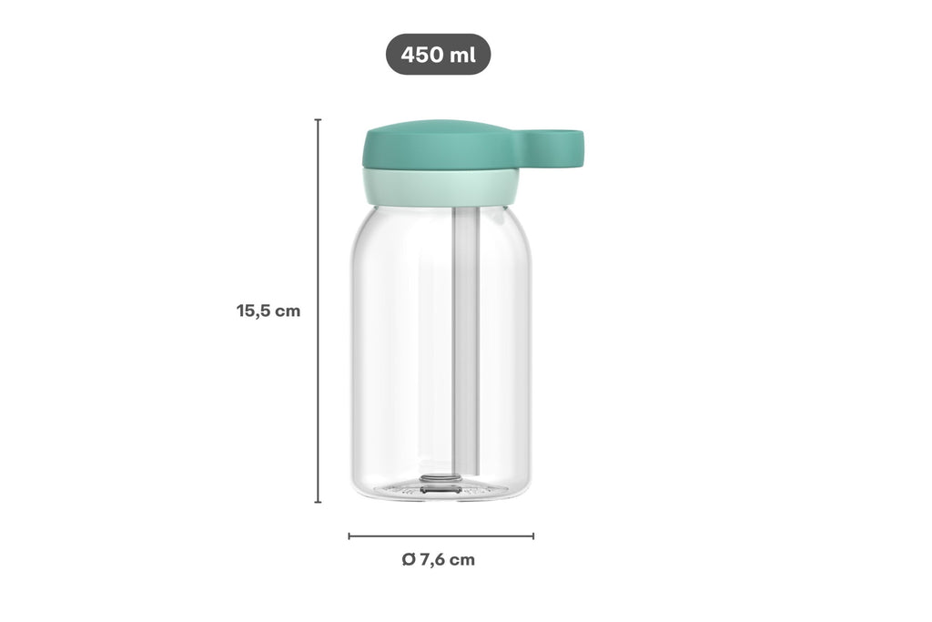 Garrafa com Palhinha | 450 ml | Forest Friends