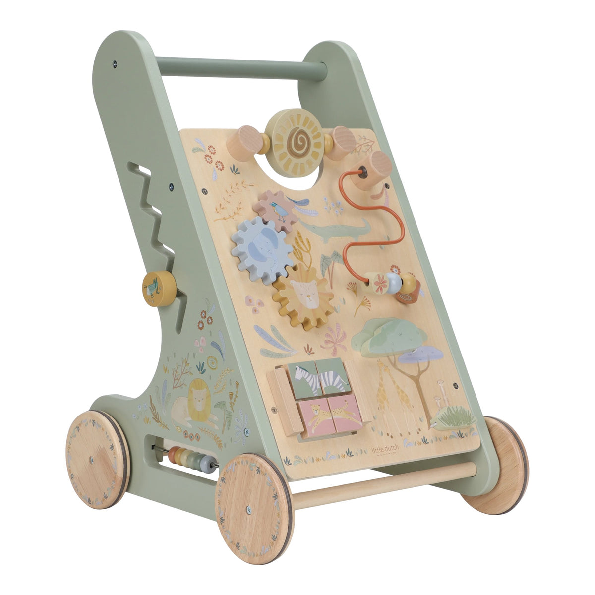 Walker de Atividades | Verde | Safari Friends | Little Dutch