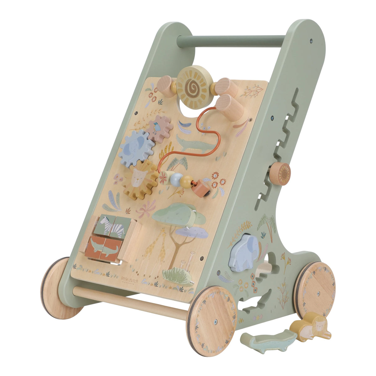 Walker de Atividades | Verde | Safari Friends | Little Dutch