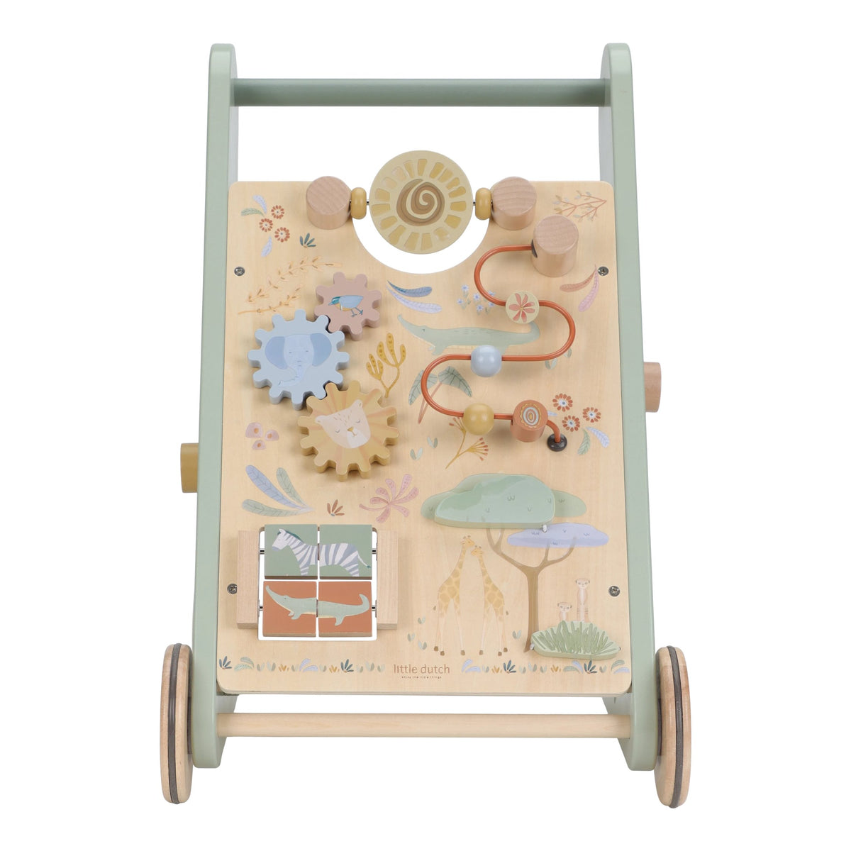 Walker de Atividades | Verde | Safari Friends | Little Dutch