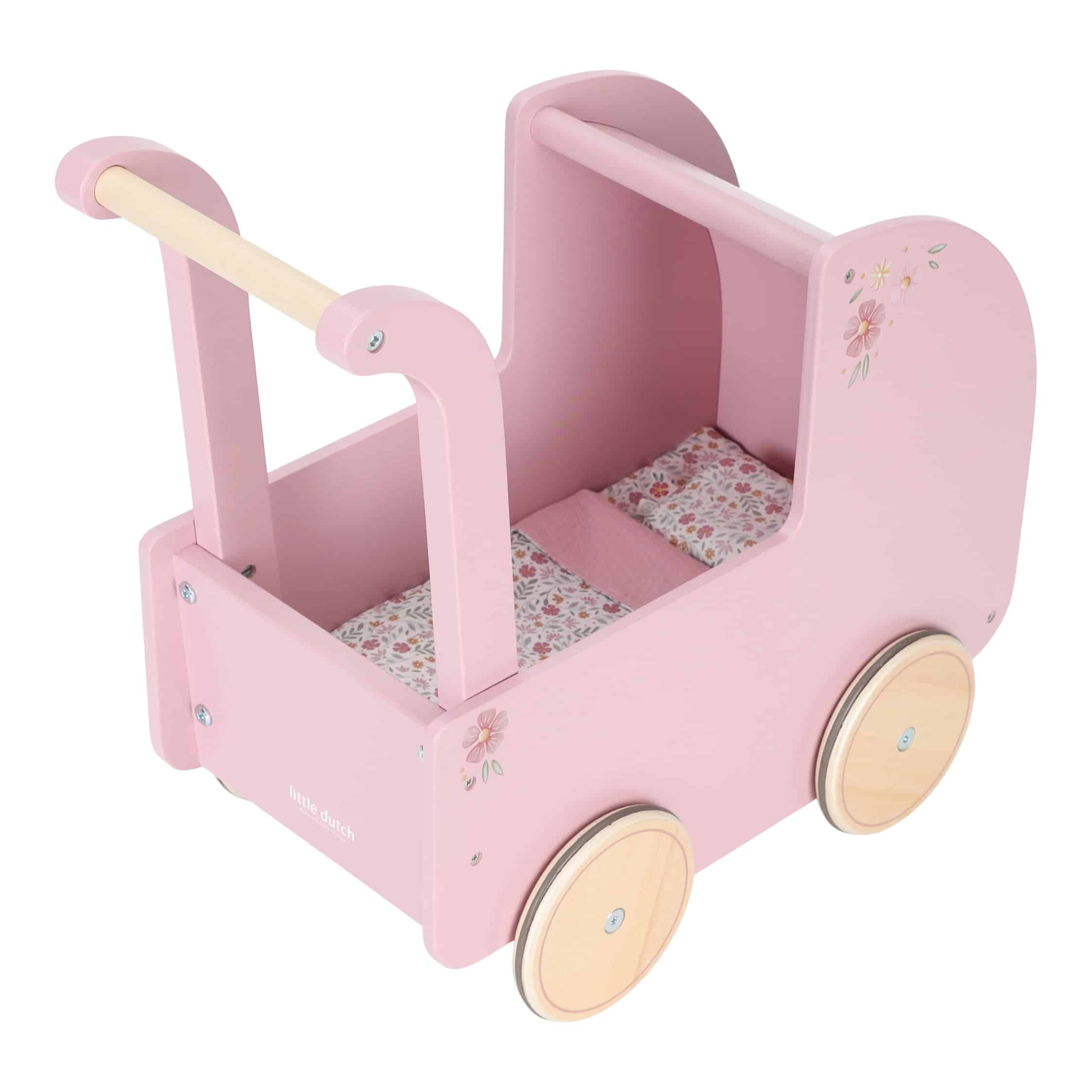 Carrinho de Passear Bonecas com Têxteis