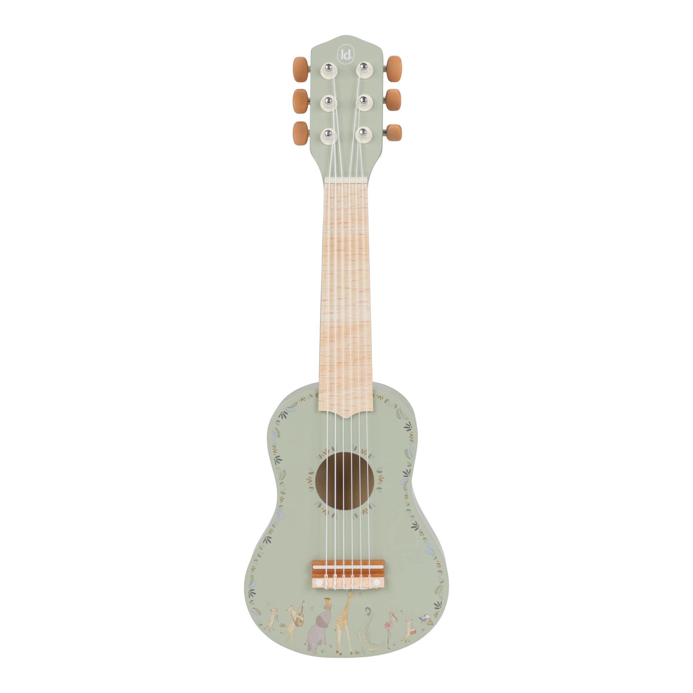 Guitarra de Madeira | Verde | Safari Friends