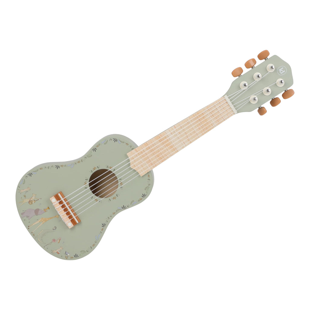Guitarra de Madeira | Verde | Safari Friends