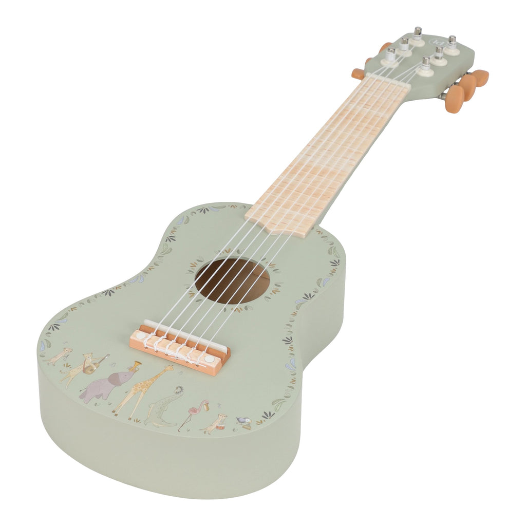 Guitarra de Madeira | Verde | Safari Friends