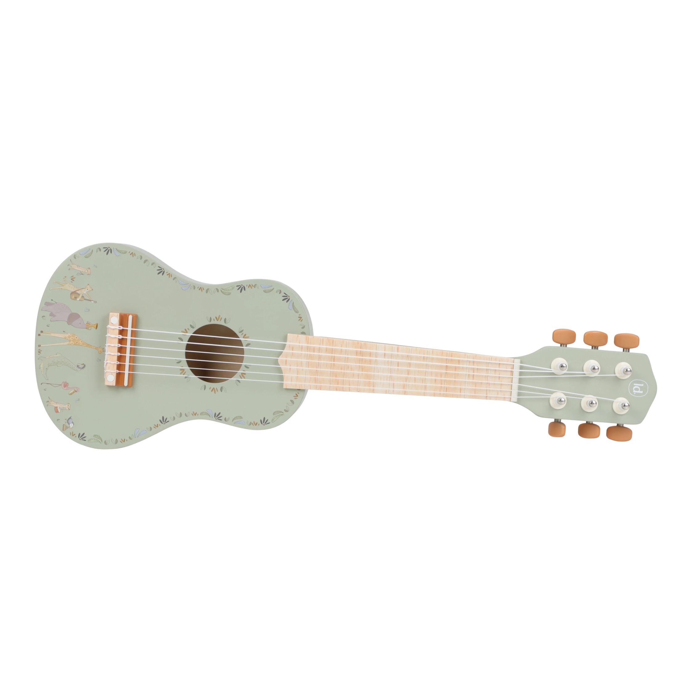 Guitarra de Madeira | Verde | Safari Friends