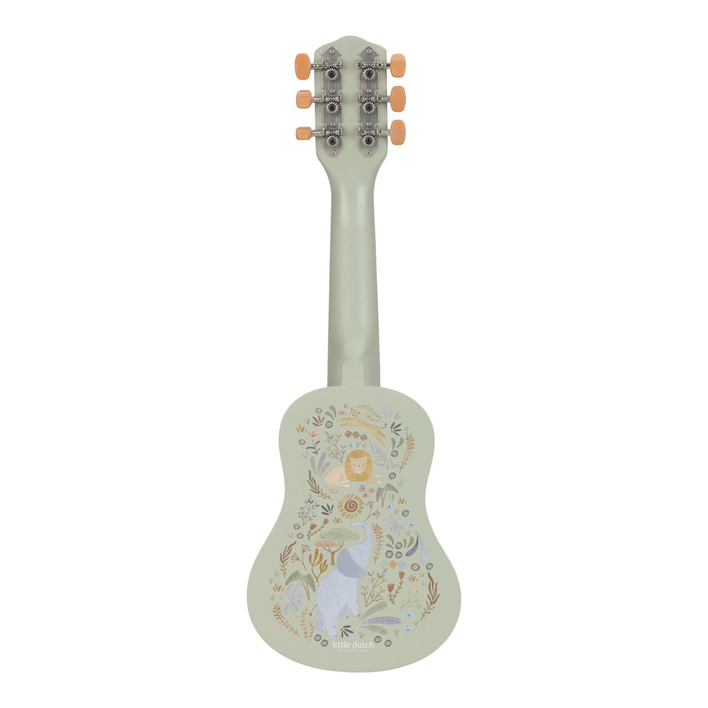 Guitarra de Madeira | Verde | Safari Friends