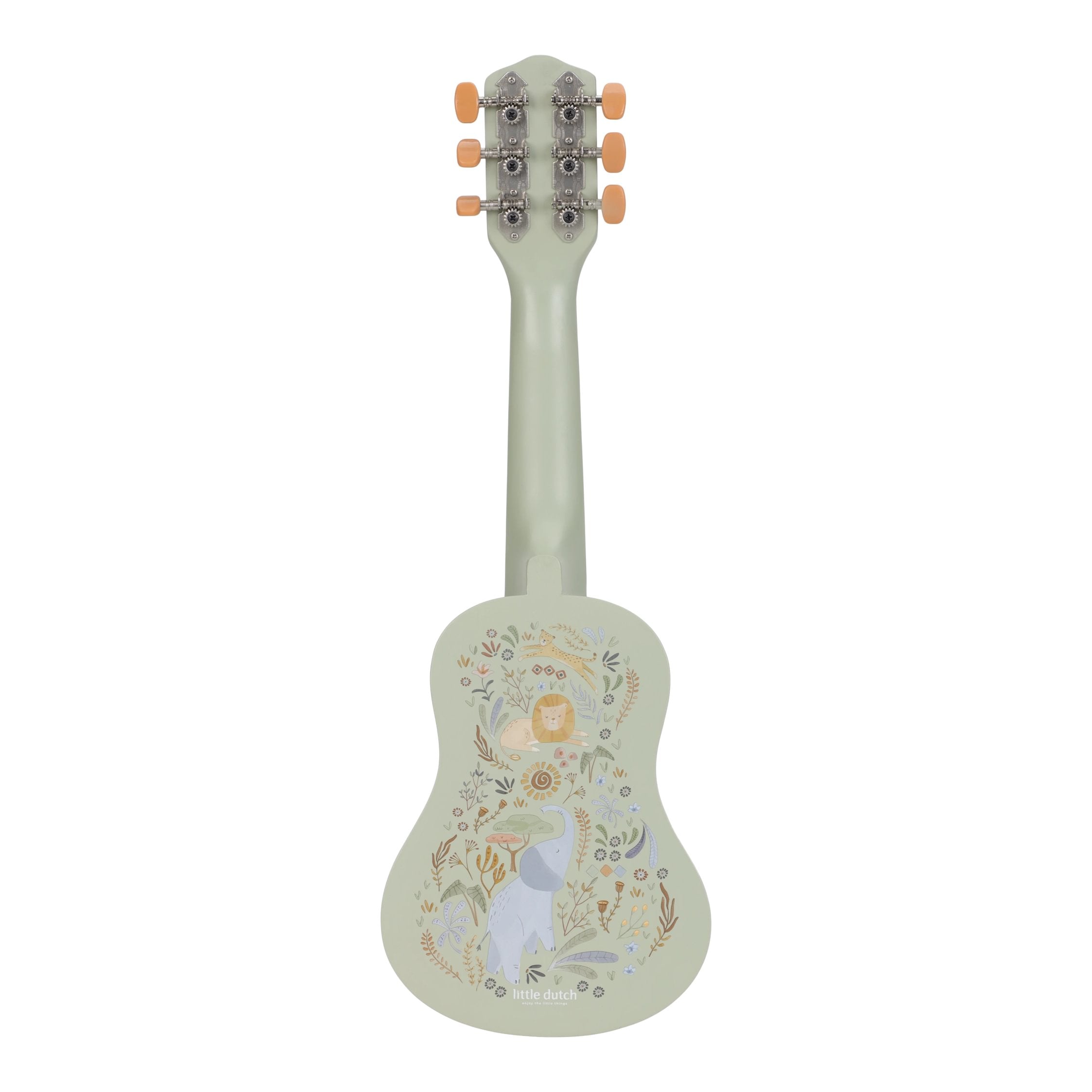 Guitarra de Madeira | Verde | Safari Friends