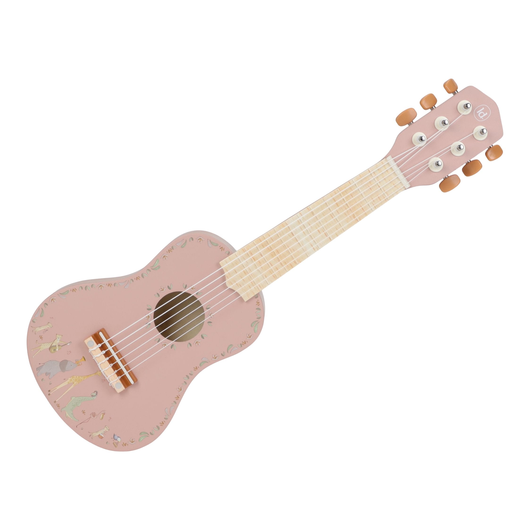 Guitarra de Madeira | Rosa | Safari Friends
