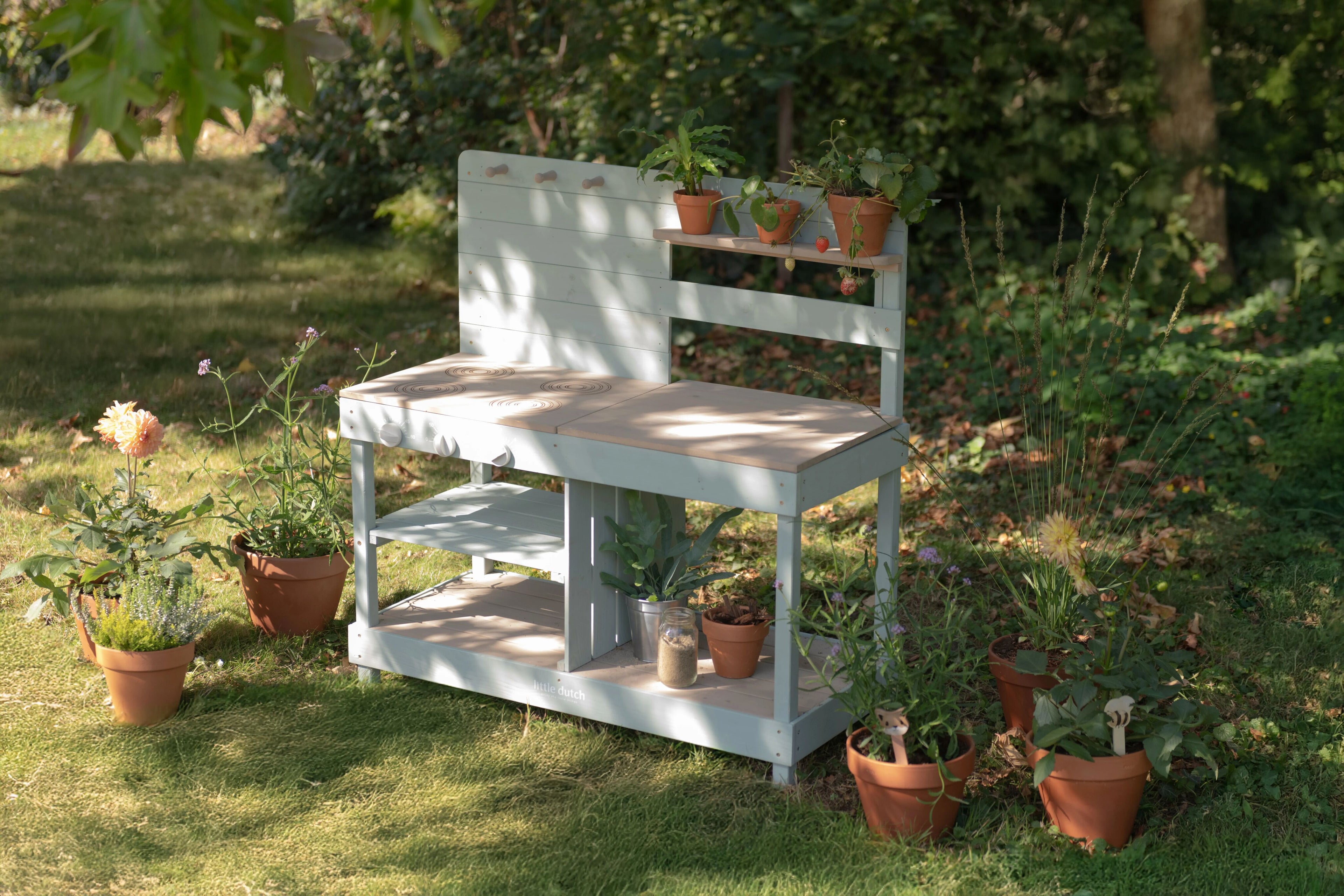 Cozinha de Exterior | Lama em Madeira | Menta