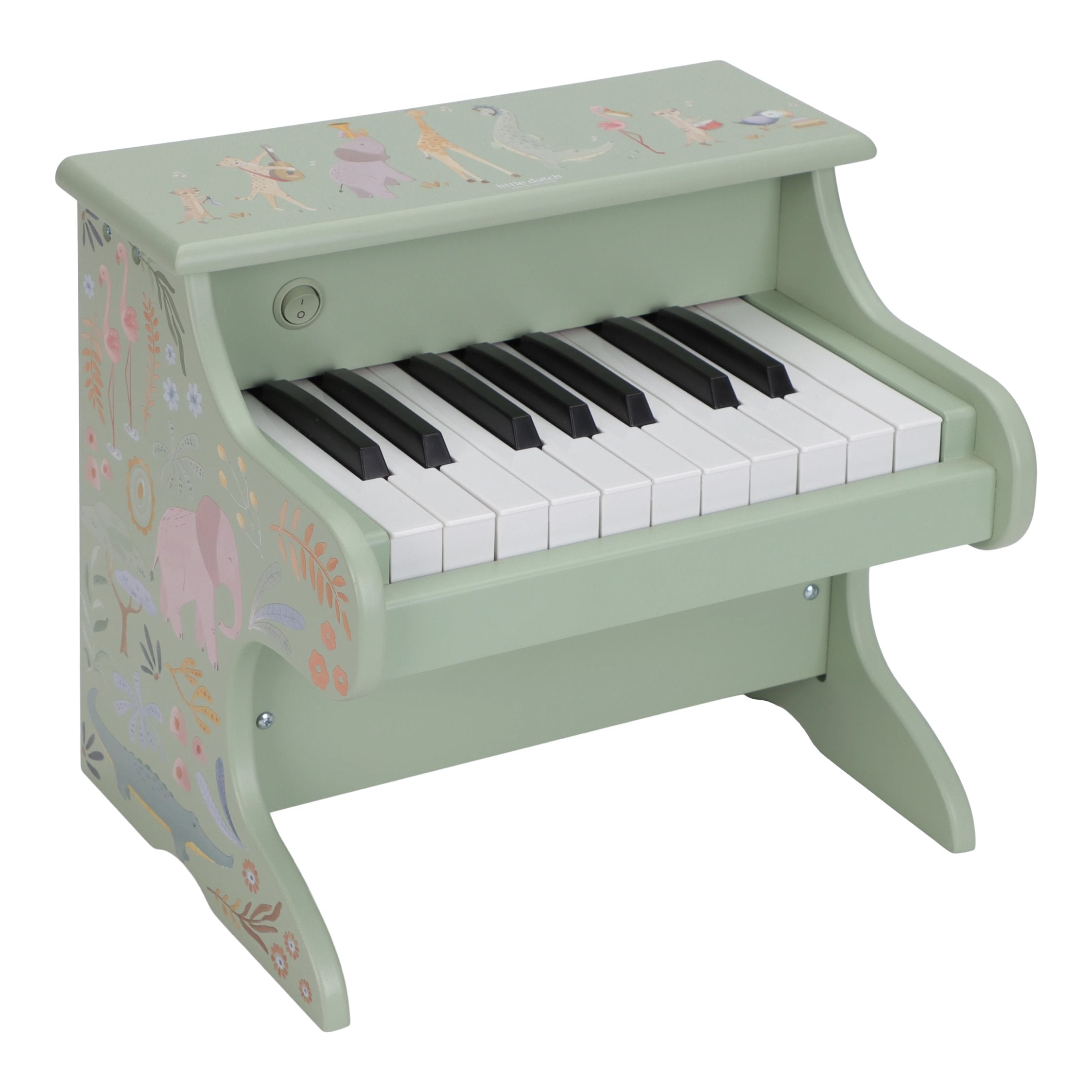 Piano de Madeira | Verde | Safari Friends