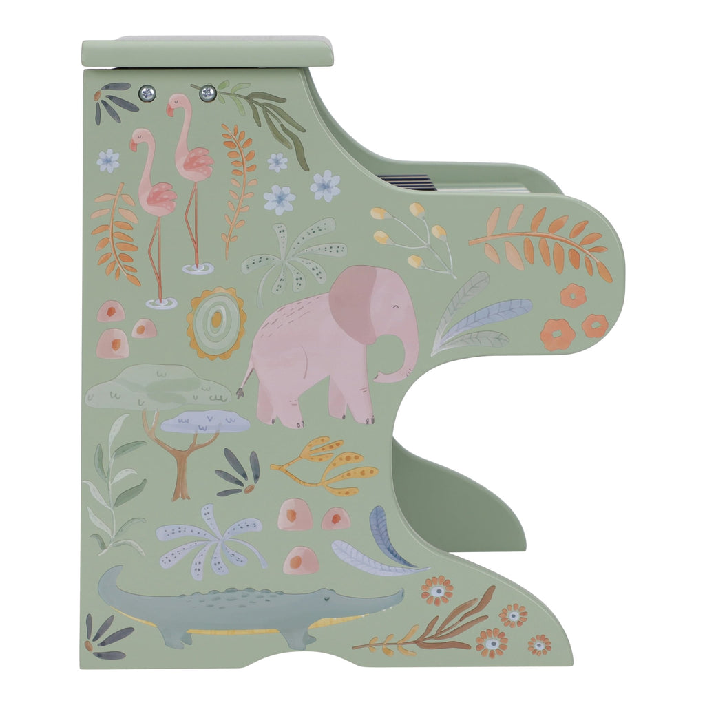 Piano de Madeira | Verde | Safari Friends
