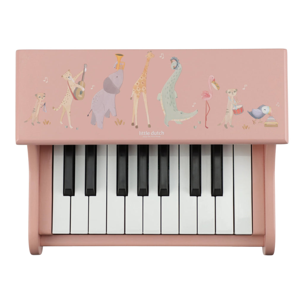 Piano de Madeira | Rosa | Safari Friends