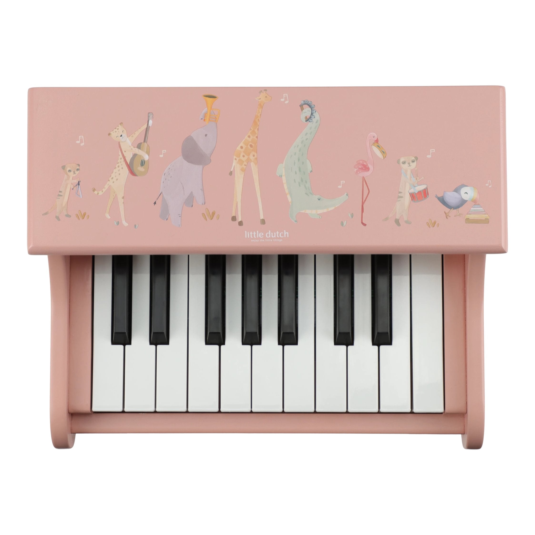 Piano de Madeira | Rosa | Safari Friends