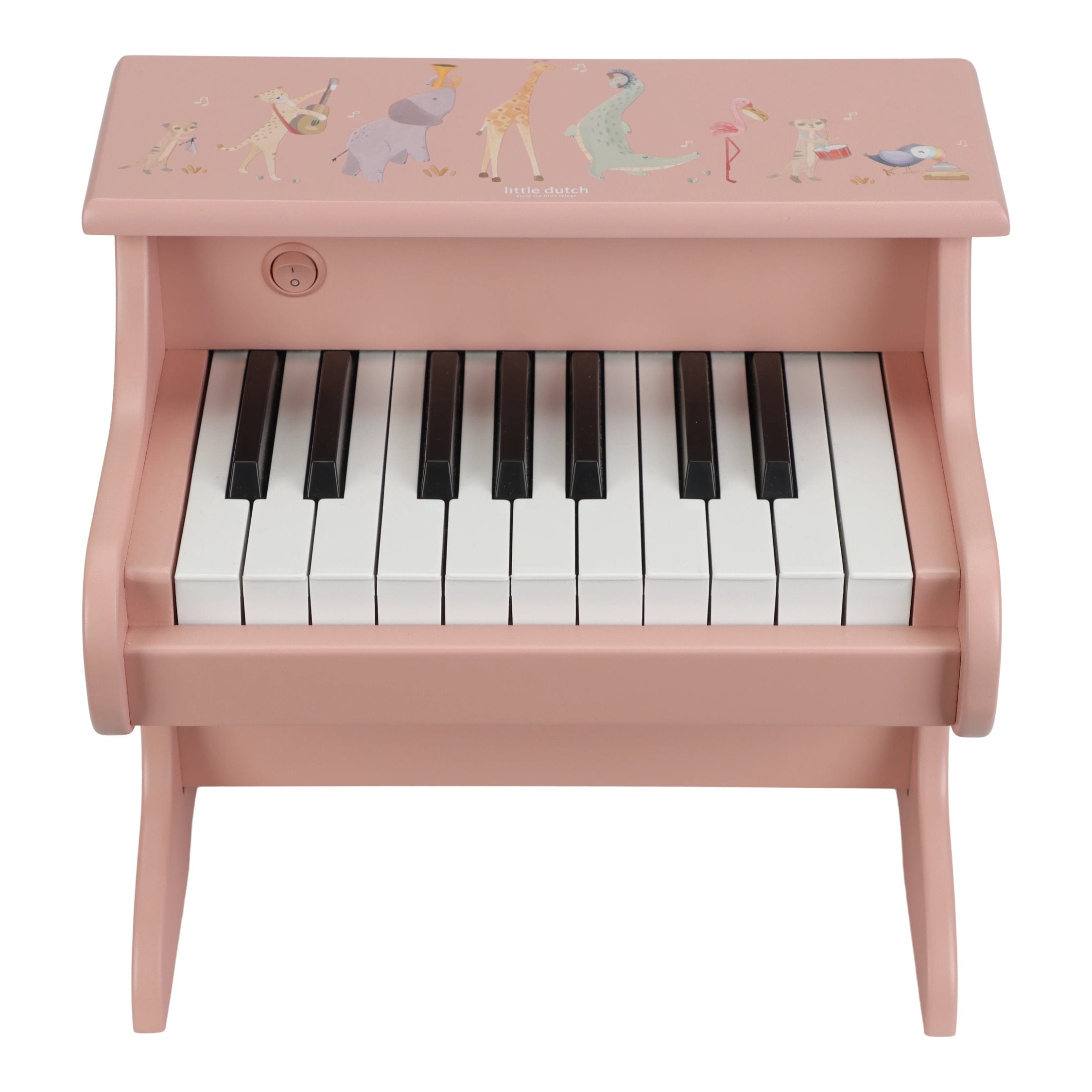 Piano de Madeira | Rosa | Safari Friends