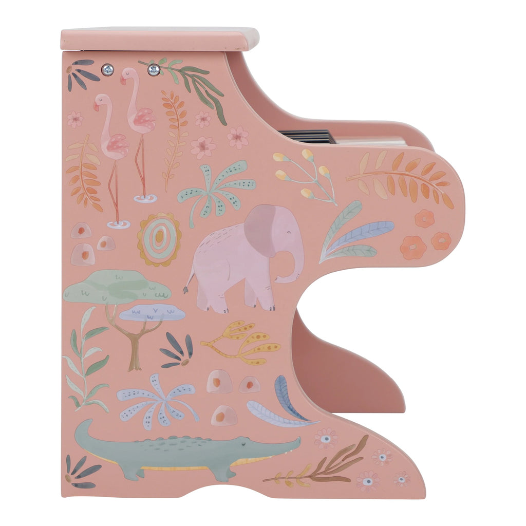 Piano de Madeira | Rosa | Safari Friends