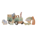 Carro com Animais | Madeira | Safari Friends | Little Dutch