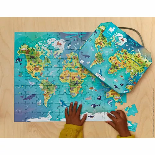 Puzzle | O Mundo | 100 Peças