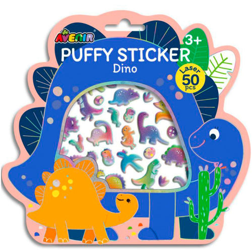 Avenir Puffy Stickers – Dinos – imagem 2
