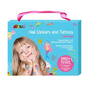 Nail Stickers and Tattoos | Mermaid