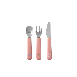 Set de 3 Talheres | Mio | Flowers & Butterflies