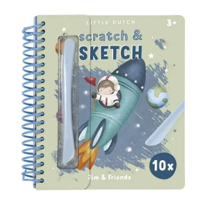 Livro | Scratch Book | Jim & Friends