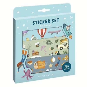 Set de Autocolantes | 3 Folhas | Jim & Friends