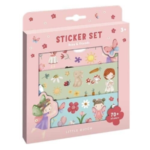 Set de Autocolantes | 3 Folhas | Rosa & riends